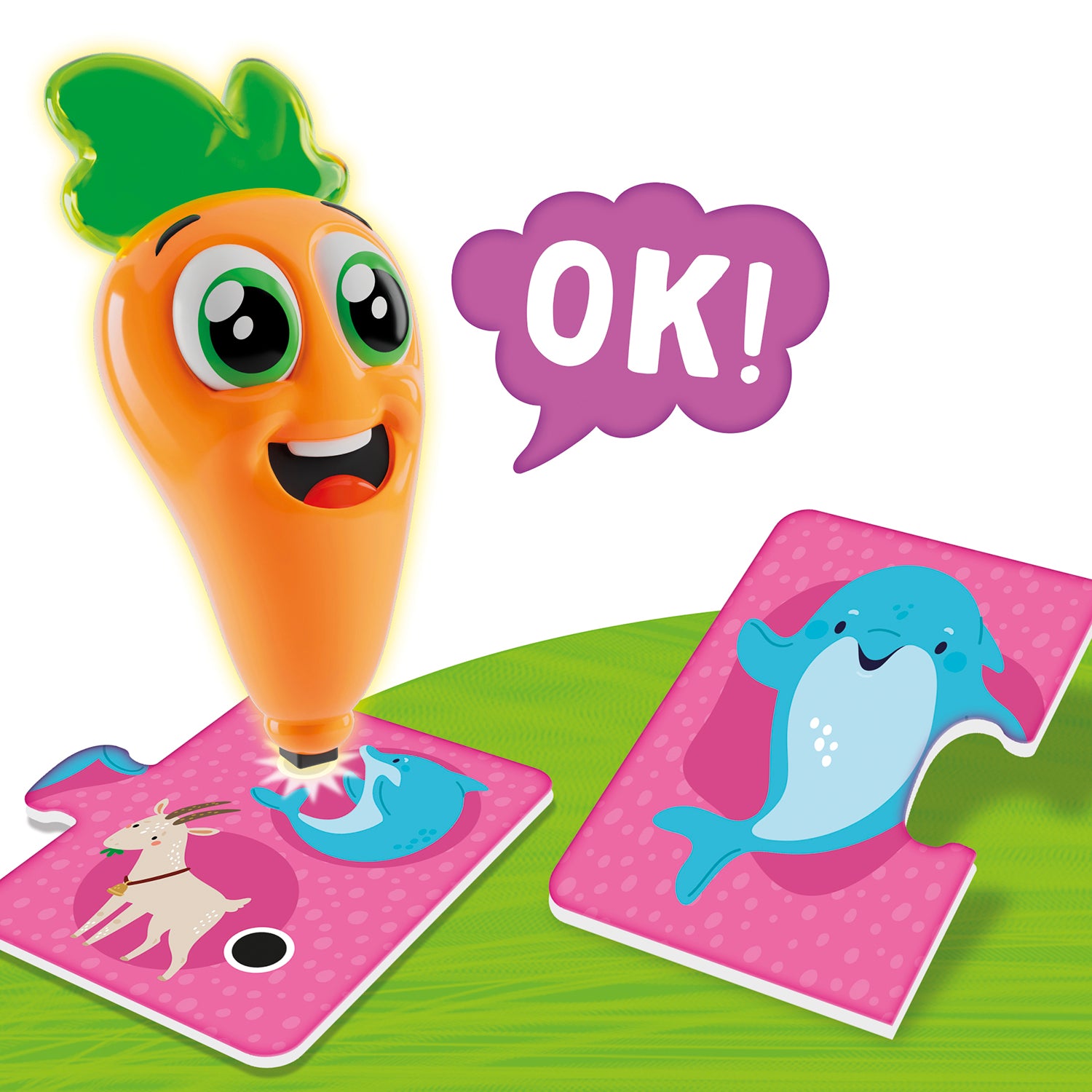 LISCIANI - Carotina Baby Penna Parlante - Colori, Animali e Fattoria