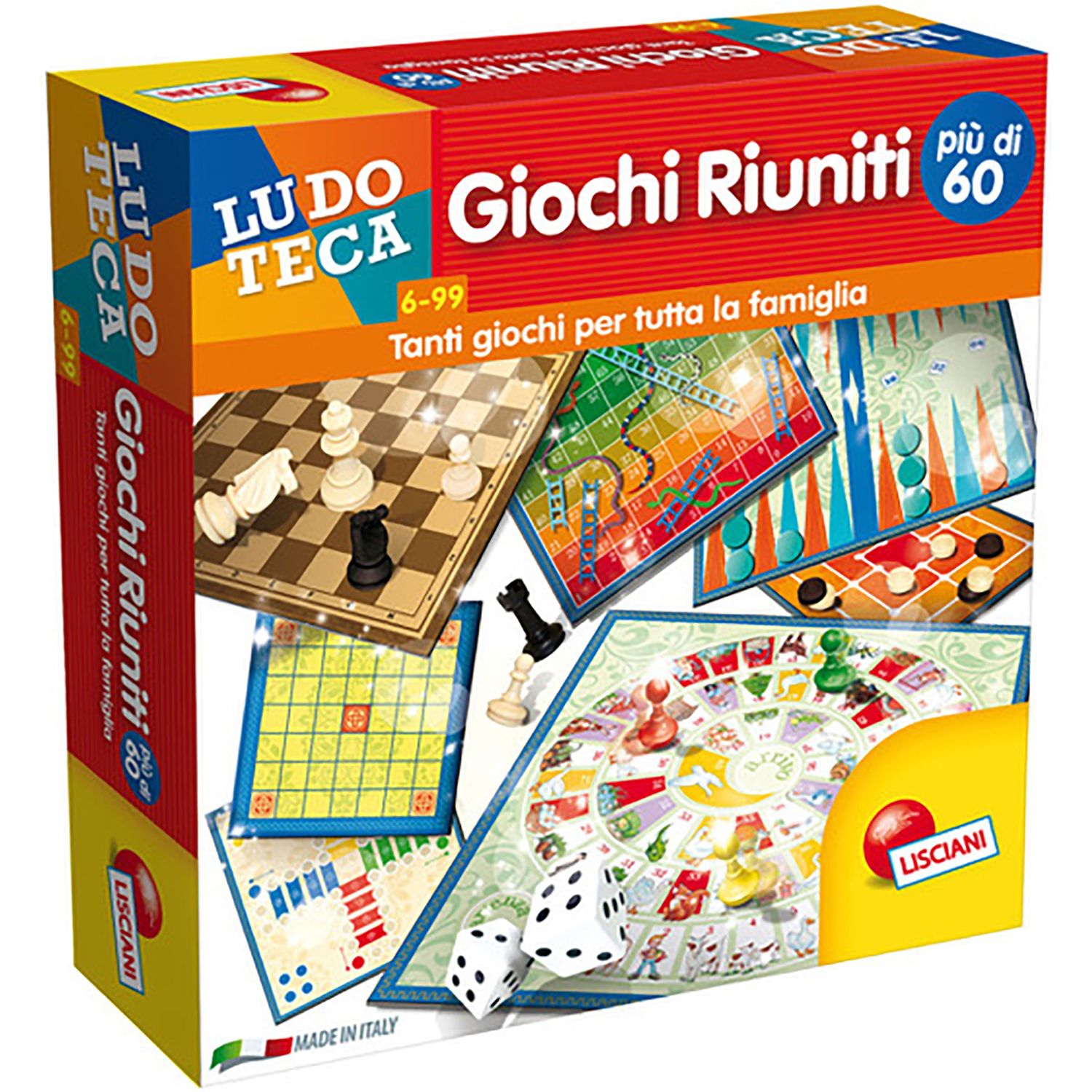 LISCIANI - Ludoteca Giochi Riuniti Più Di 60