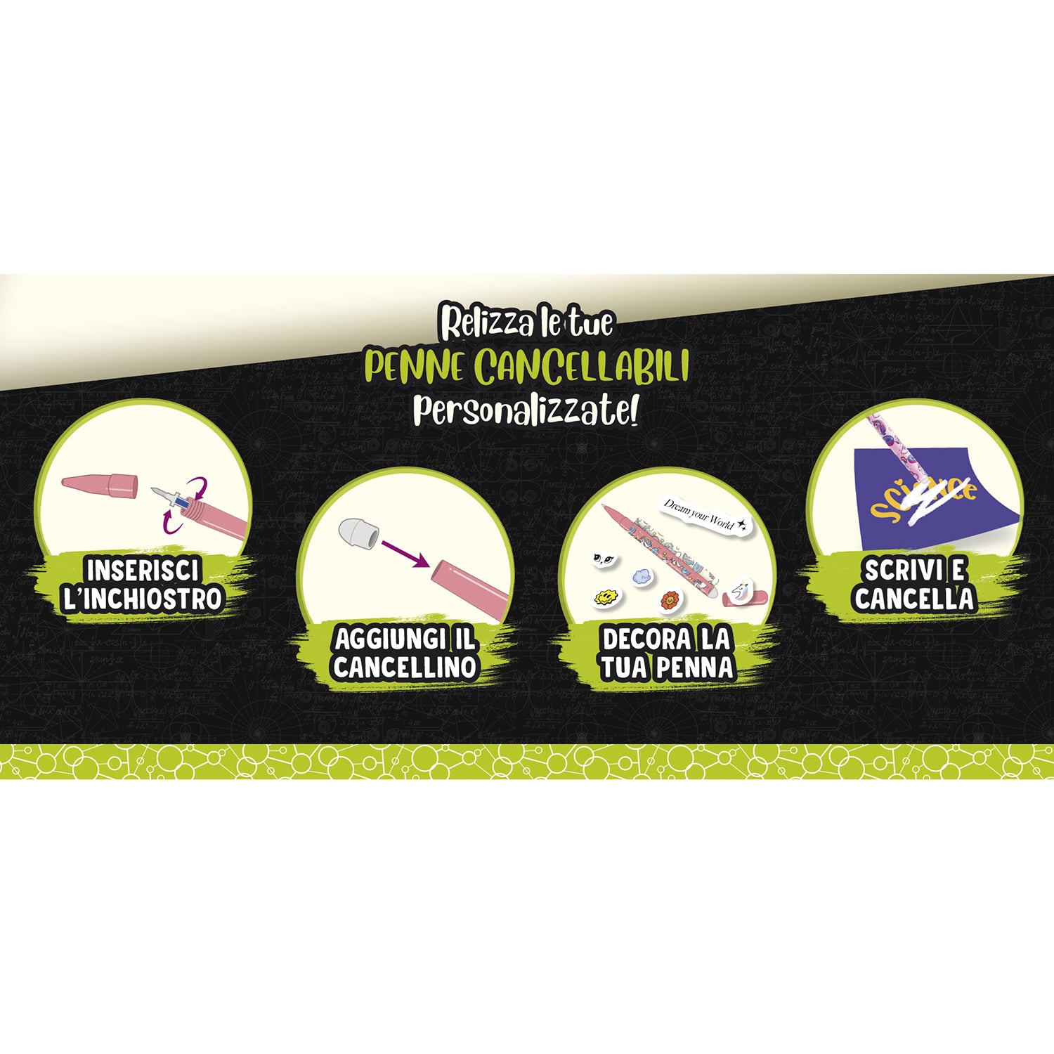 LISCIANI - I’m A Genius Laboratorio Penne Cancellabili