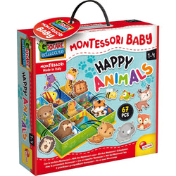 LISCIANI - Montessori Baby Happy Animals - Giocare Educare