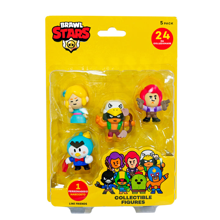 MAGGIO 3 - Brawl Stars Set 5 Personaggi Collezionabili - 24 da Collezionare