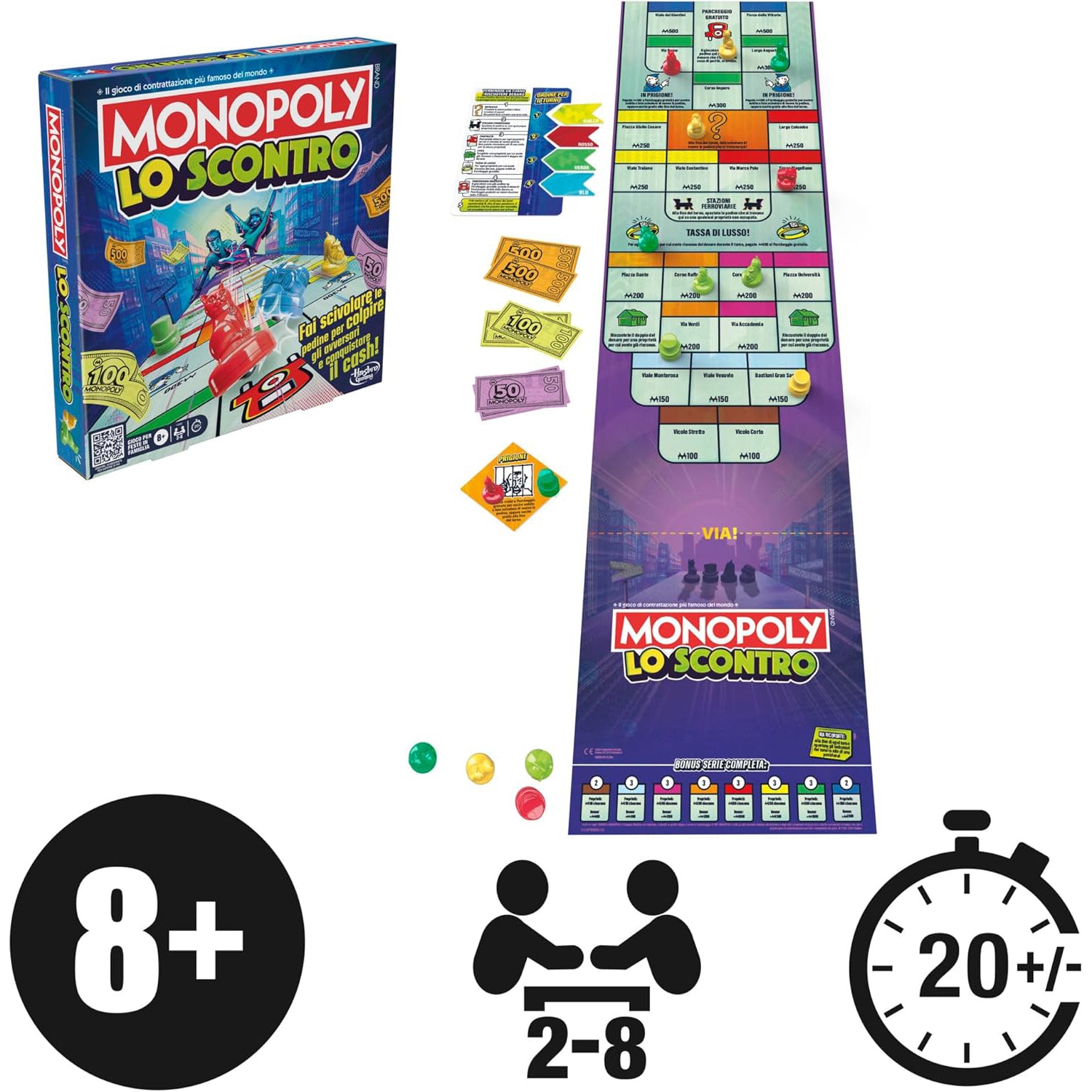 HASBRO - Monopoly Lo Scontro