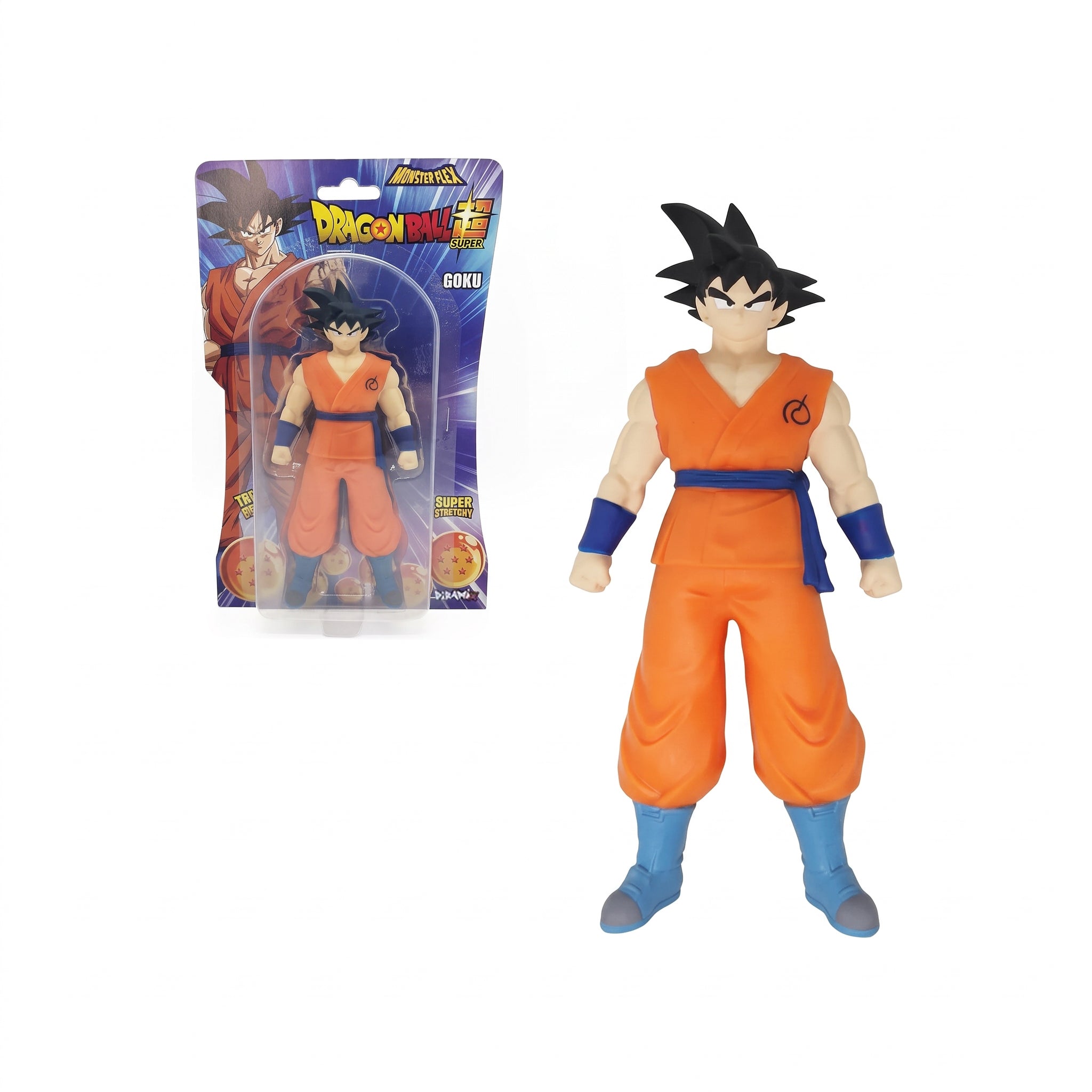 DIRAMIX - Monsterflex Dragon Ball Super Serie 2 Action Figure Super Elastiche
