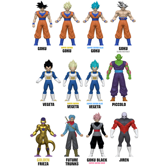 DIRAMIX - Monsterflex Dragon Ball Super - Action Figure Super Elastiche