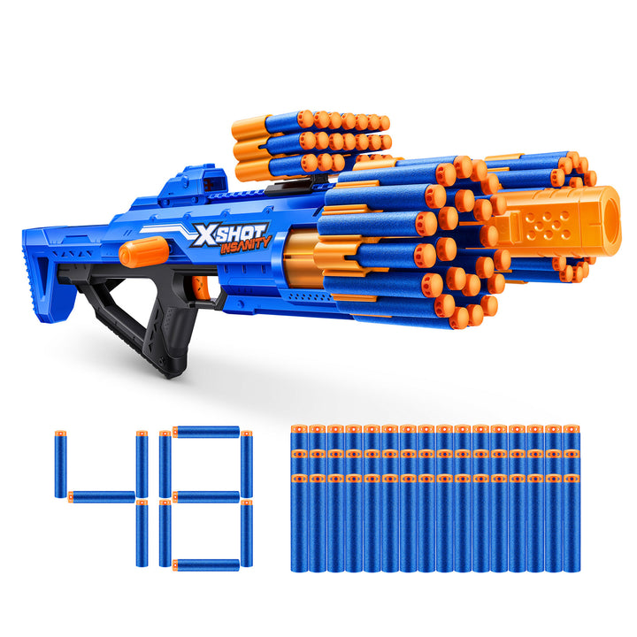 ZURU - XShot Insanity Berzerko pistola con 48 dardi giocattolo