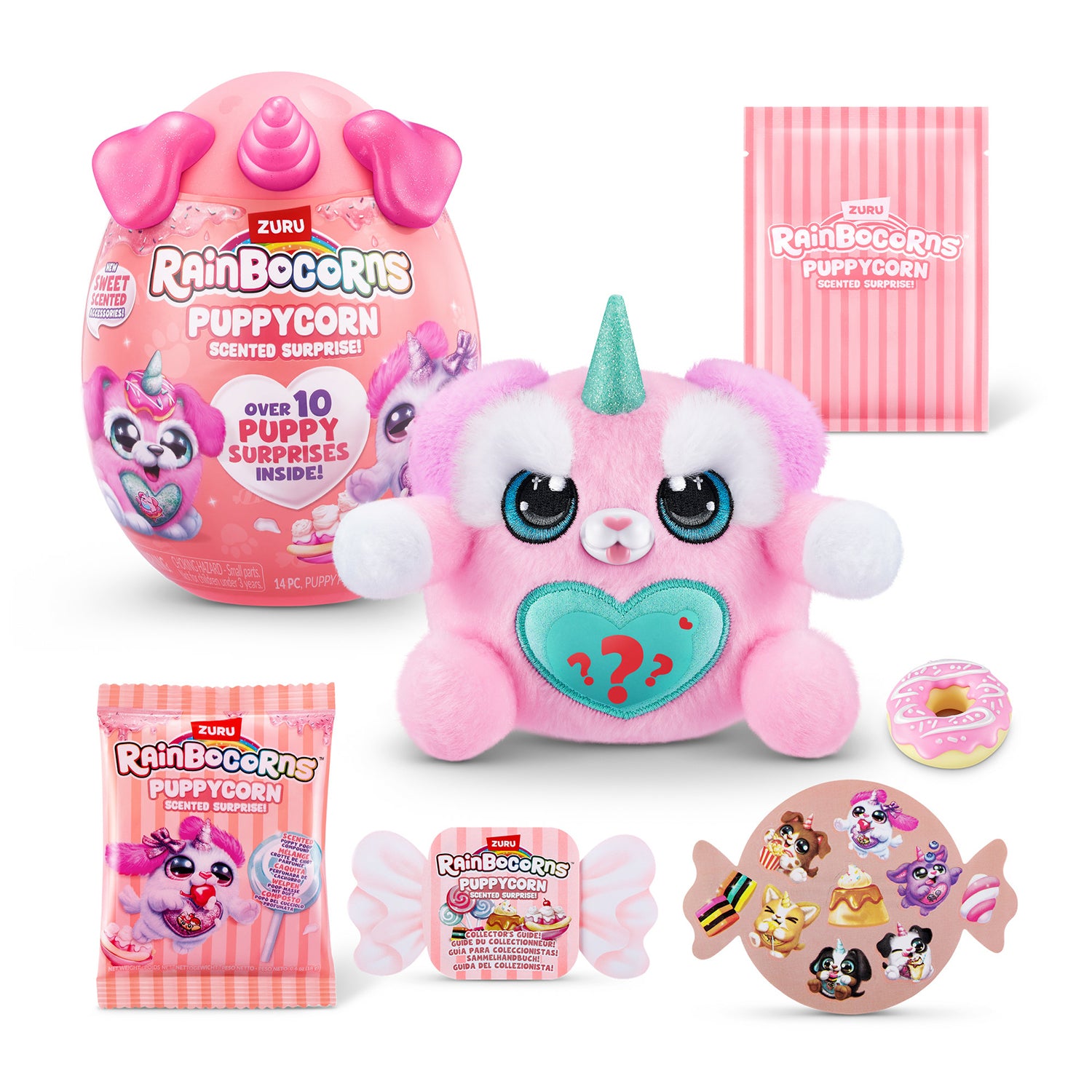 ZURU - Rainbocorns Puppycorn Scented Surprise - 10 Sorprese Profumate