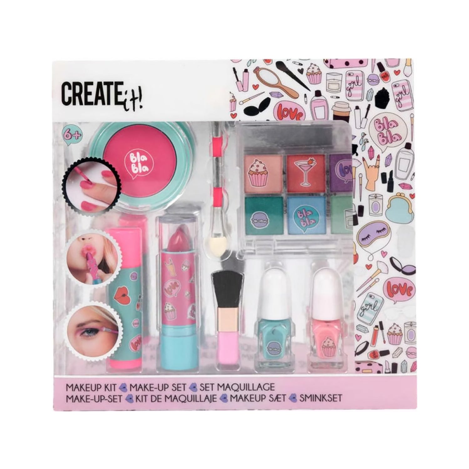 CREATE IT! - Set Trucco Beauty Make-Up 13 Pezzi