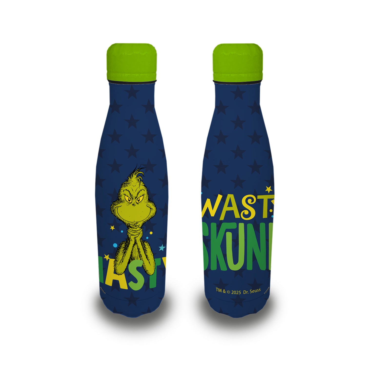CORIEX - Borraccia Termica Grinch in Acciaio Inox 500 ml - Licenza Ufficiale The Grinch Dr. Seuss