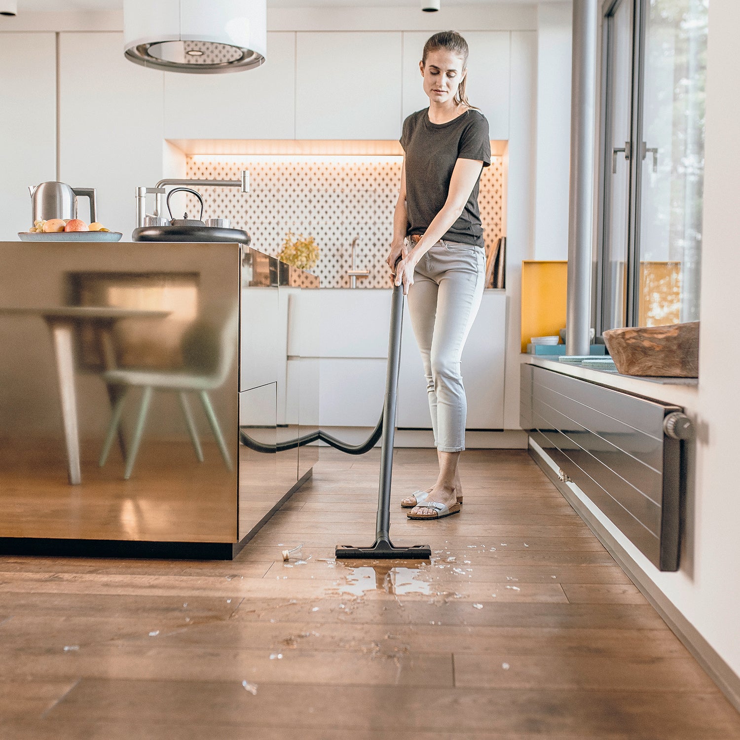 KARCHER - Aspiratore solidi liquidi KWD 3 1000 Watt