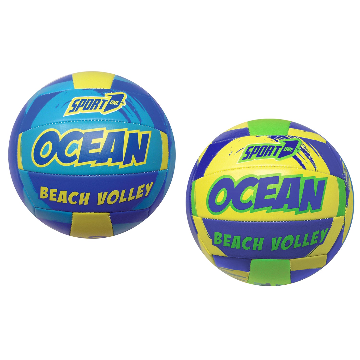 MANDELLI - Pallone Beach Volley Ocean in Cuoio Sintetico Misura 5