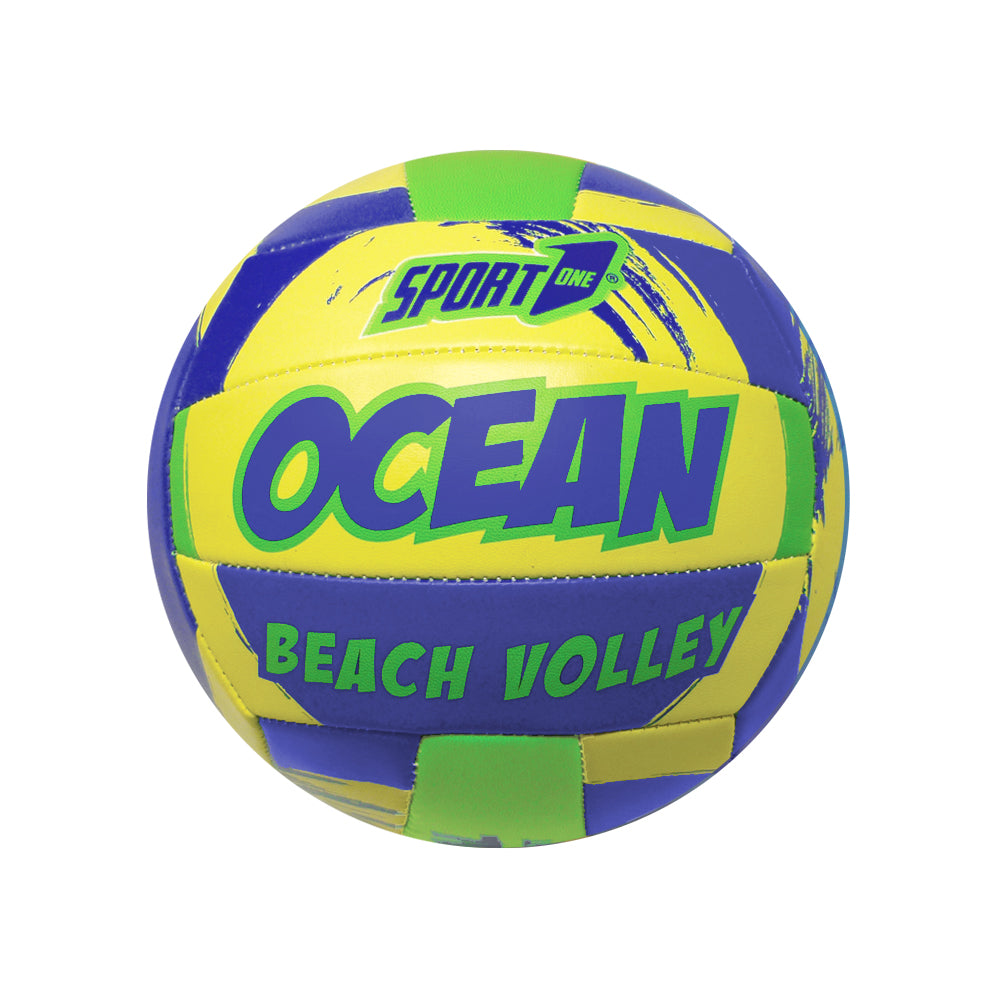 MANDELLI - Pallone Beach Volley Ocean in Cuoio Sintetico Misura 5