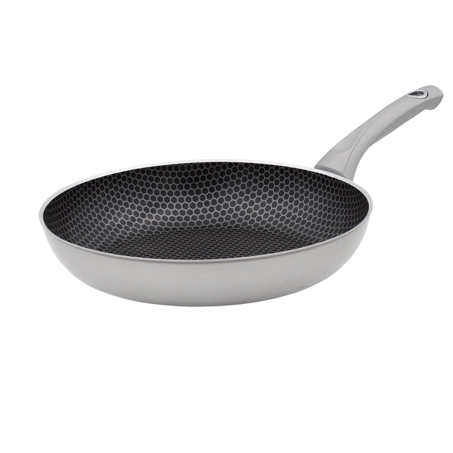 ACCADEMIA MUGNANO - Padella Alta Linea Bee Antiaderente Nido d’Ape diametro 28 cm - Fondo AM Professional Induction