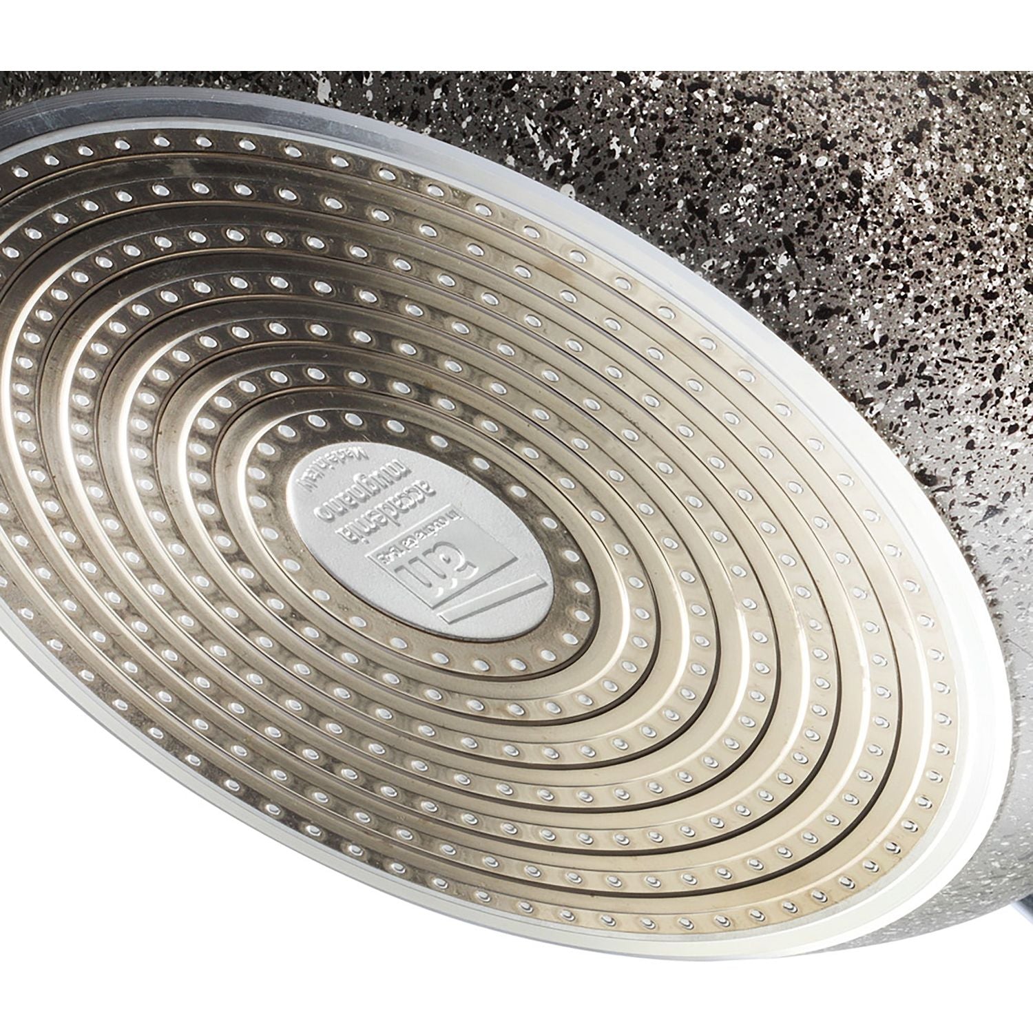 ACCADEMIA MUGNANO - Padella antiaderente Linea Cuore di Pietra diametro 32 cm