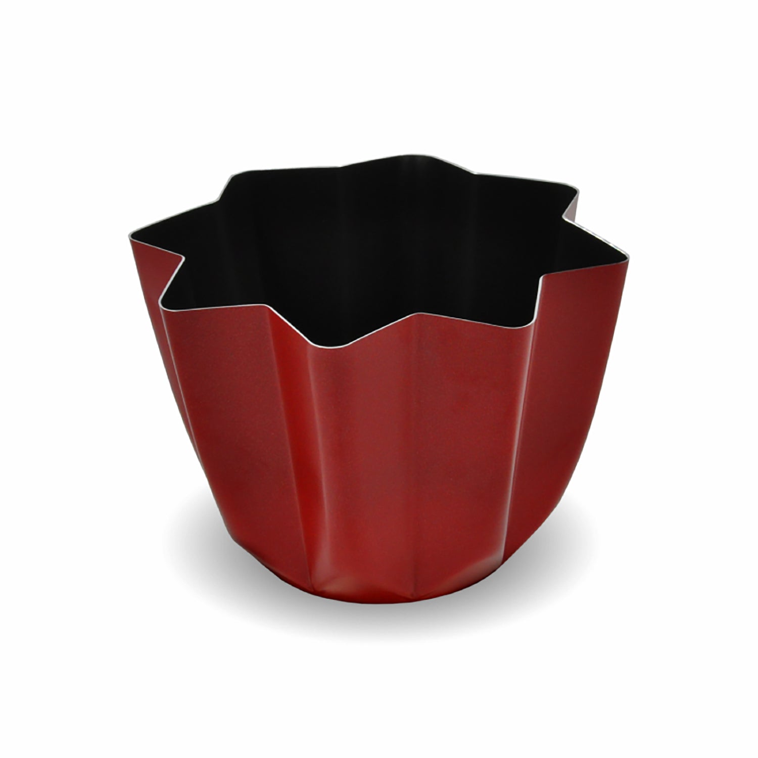 ACCADEMIA MUGNANO - Forma Stampo Pandoro 800 gr in Alluminio Antiaderente Linea Dolci Sorrisi - h15 cm diametro 22 cm