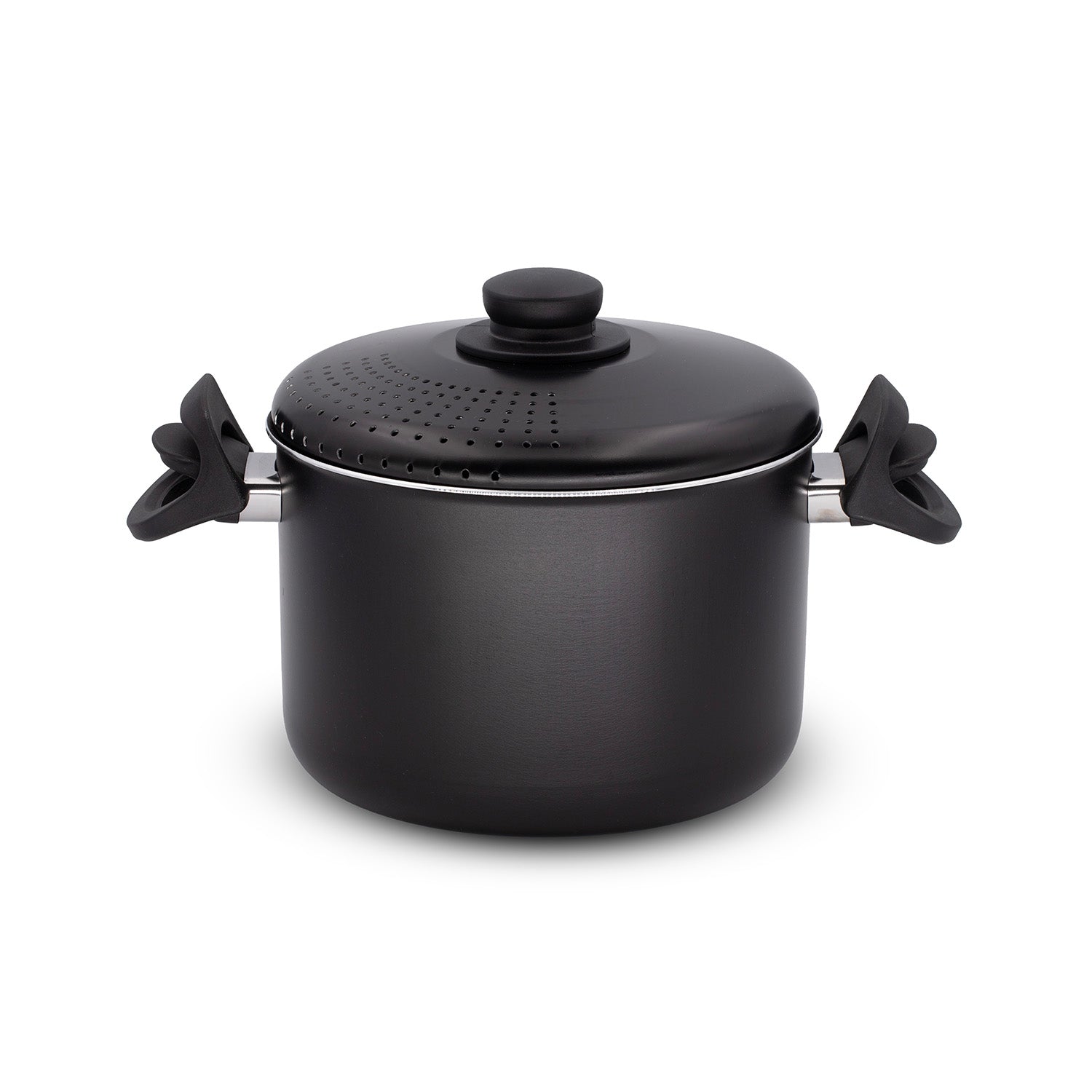 ACCADEMIA MUGNANO - Pentola con Coperchio Scolapasta Scoli' Linea Fuoco & Idee diametro 22 cm