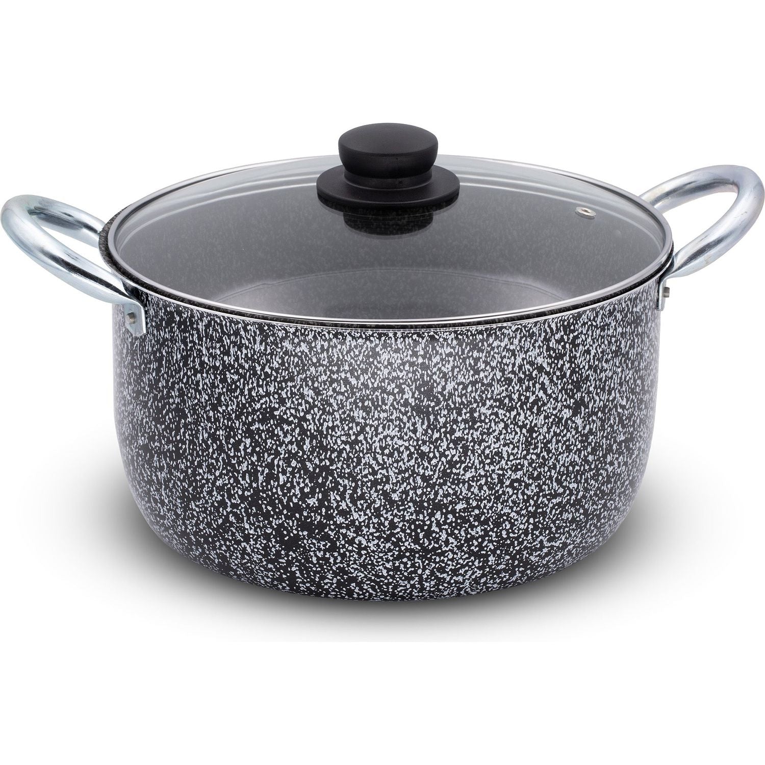 ACCADEMIA MUGNANO - Pentola 2 manici con coperchio in vetro Linea Maxima - diametro 24 cm