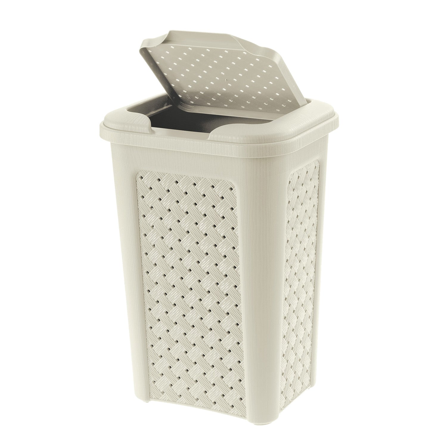 TONTARELLI - Cesto Portabiancheria Angora 10 litri Linea Arianna - h35x24x20 cm