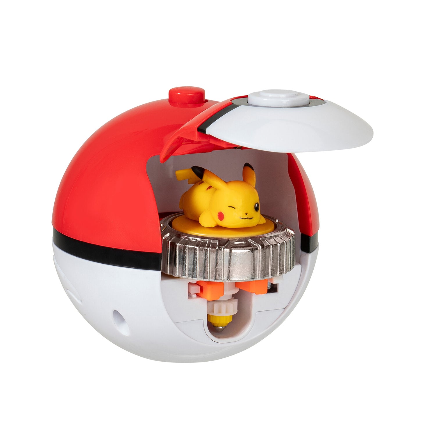 REI TOYS - Pokémon Battle Spinner Pack con Poké Ball
