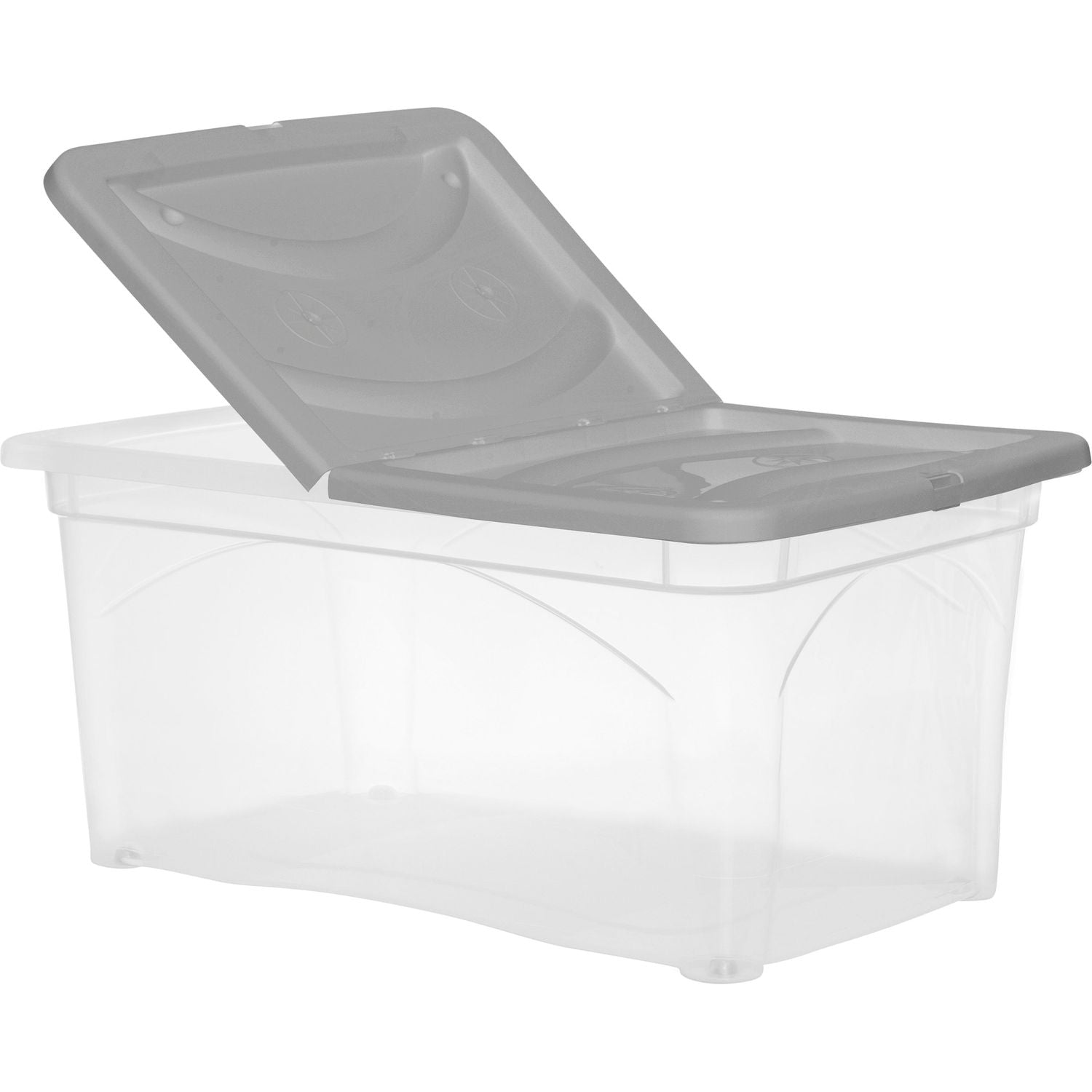 RAMACCIOTTI PLAST - Contenitore Multiuso Storage Box con ruote 46 litri - h28x60x41 cm