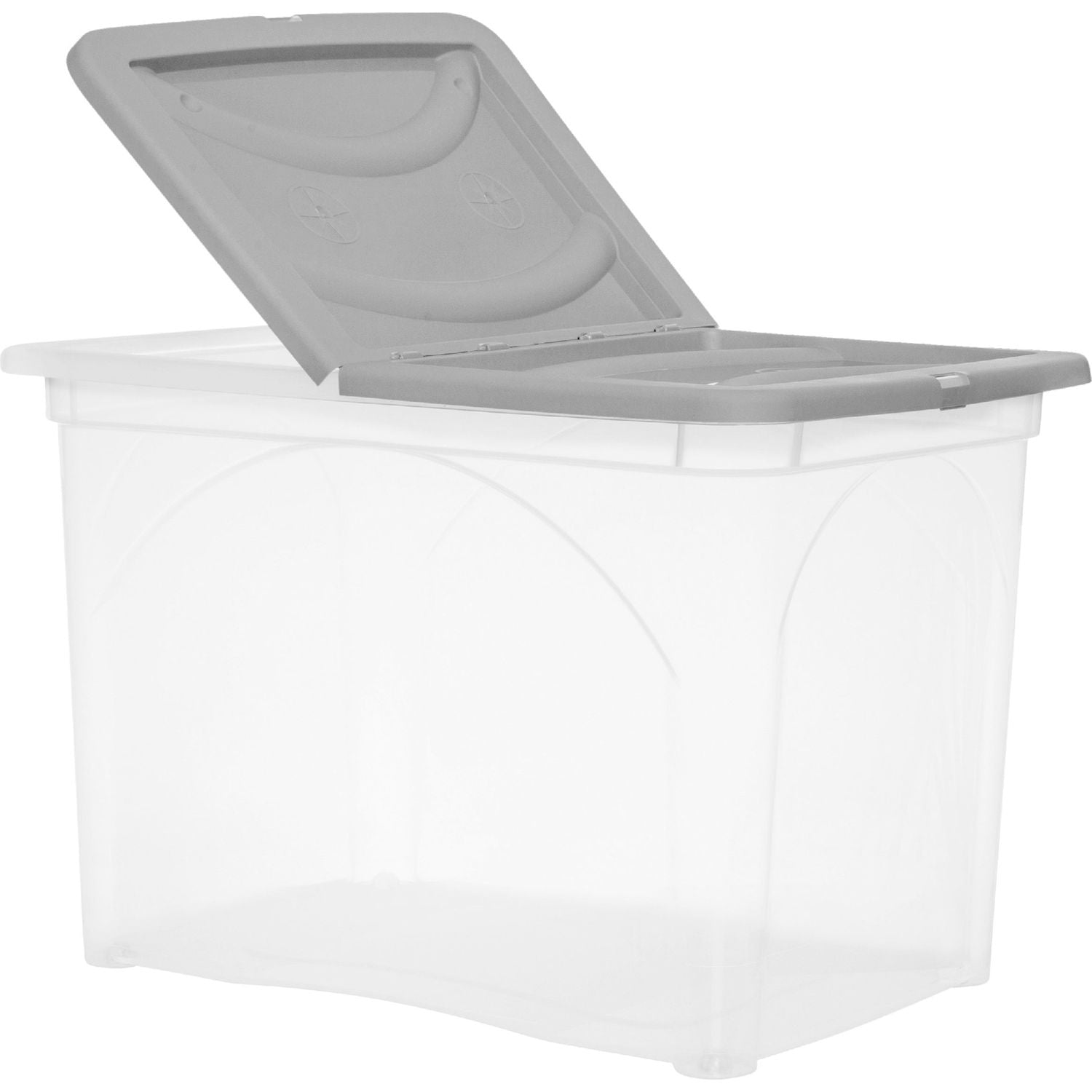 RAMACCIOTTI PLAST - Contenitore Multiuso Storage Box con ruote 66 litri - h40x60x41 cm
