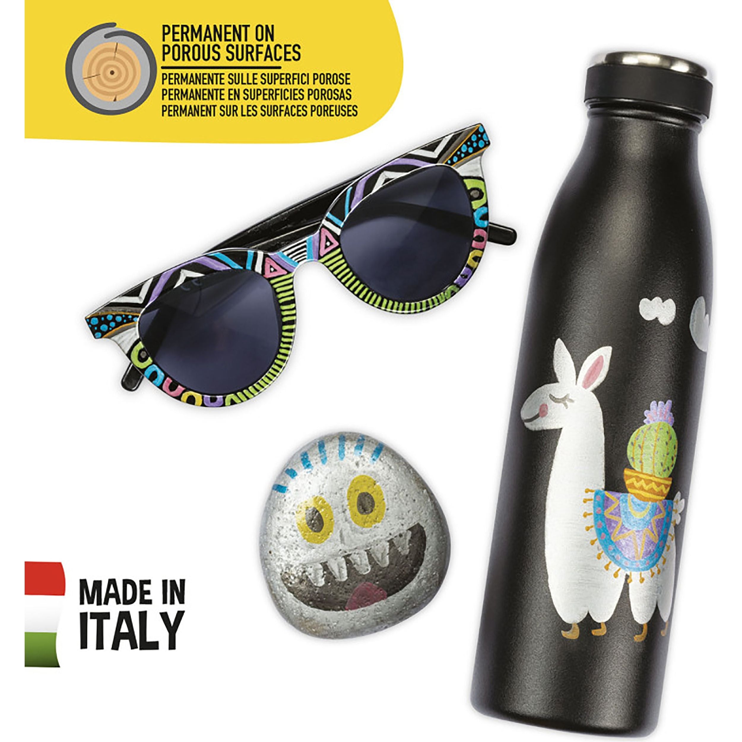 CARIOCA - Pennarelli Metallic Punta Fine 8 pezzi