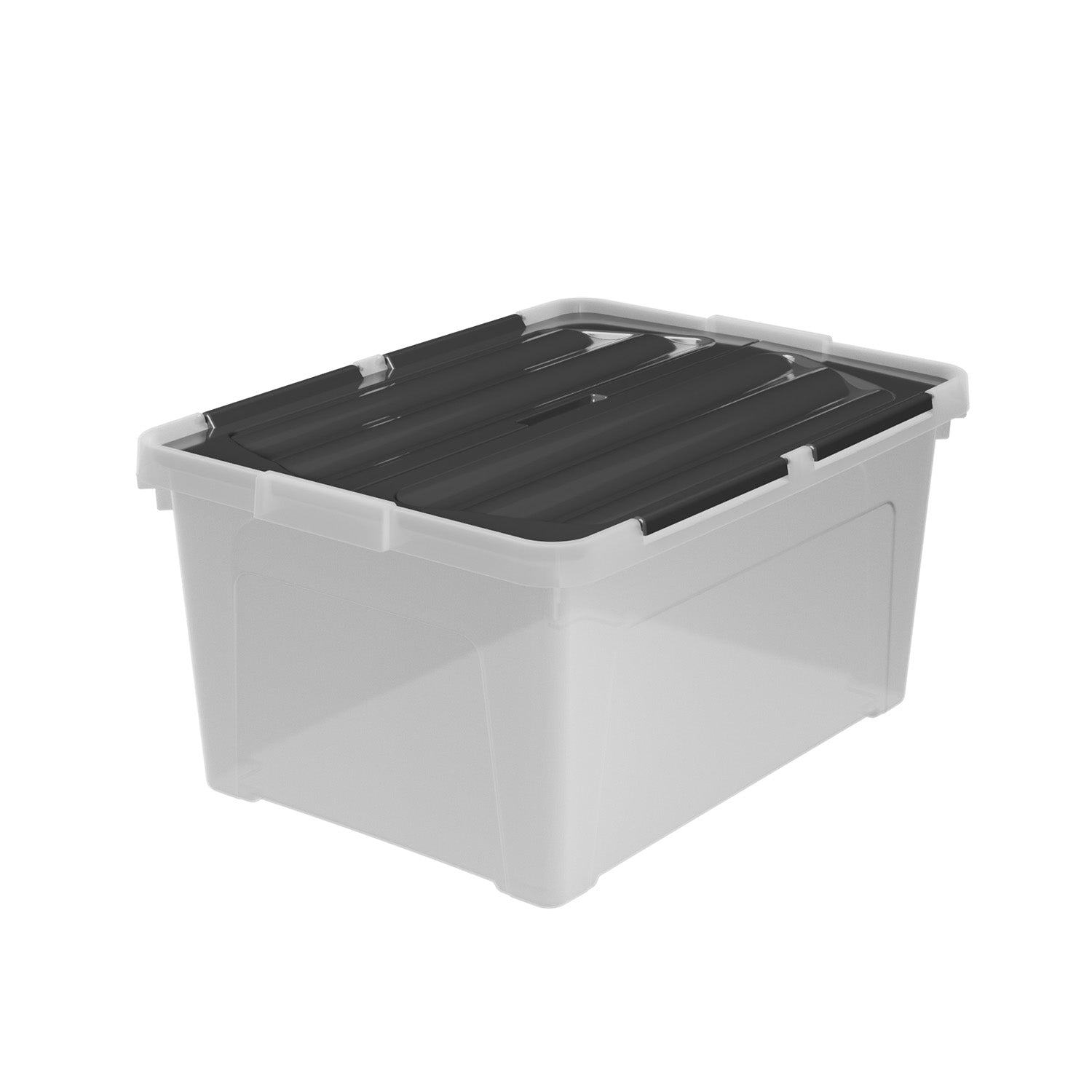 PRACTICMAX - Contenitore Multiuso Multibox Eco 30 Litri - h25x50x37 cm