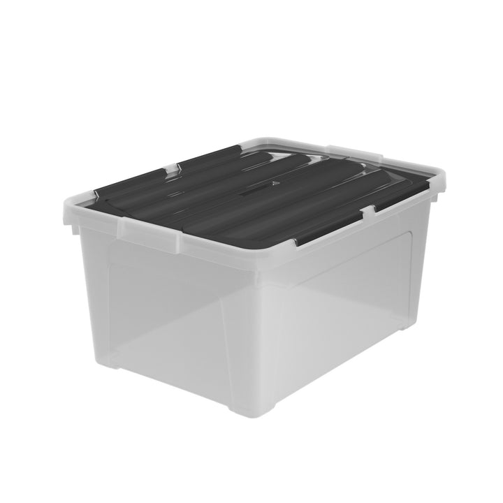 PRACTICMAX - Contenitore Multiuso Multibox Eco 30 Litri - h25x50x37 cm