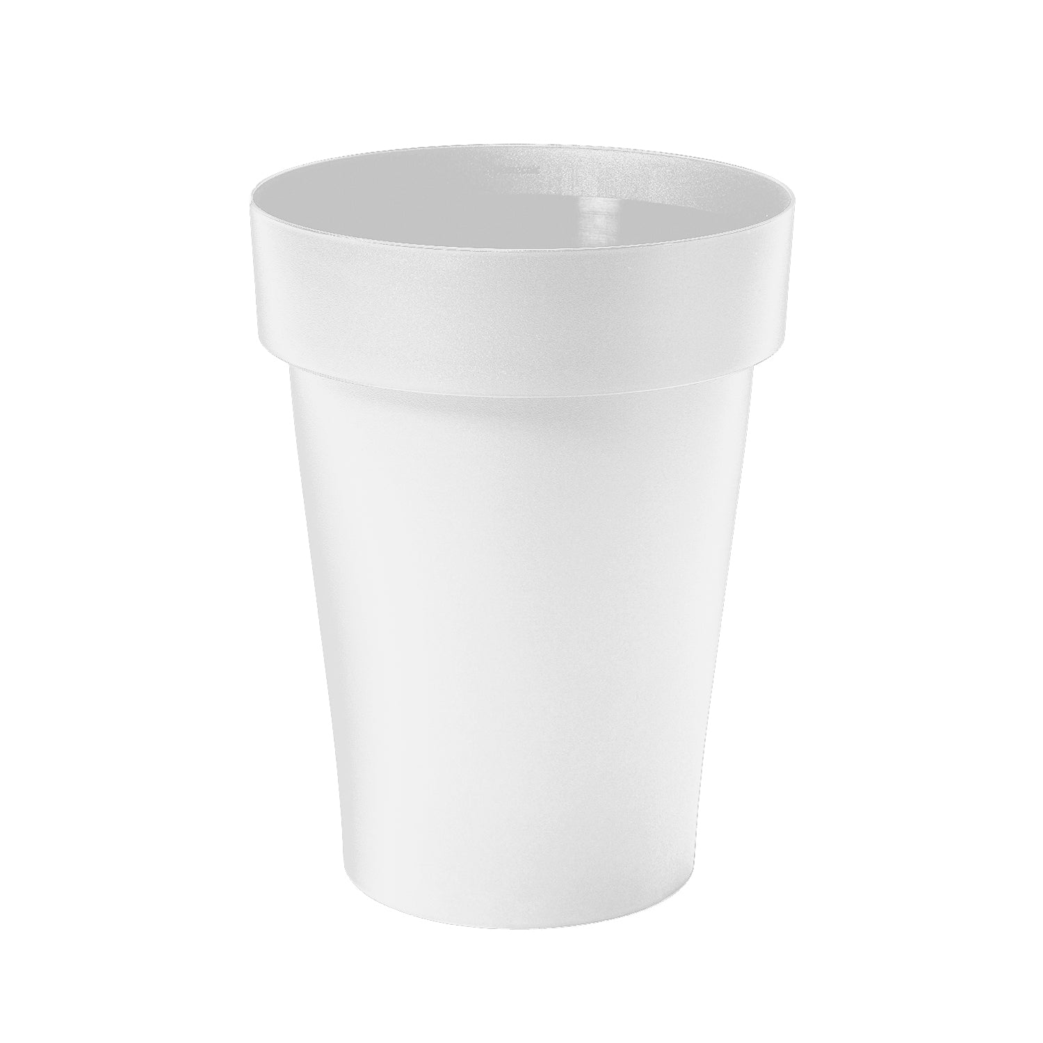 BLUMAX - Vaso Melrose Flower Pot Alto Bianco - h65 cm diametro 40 cm