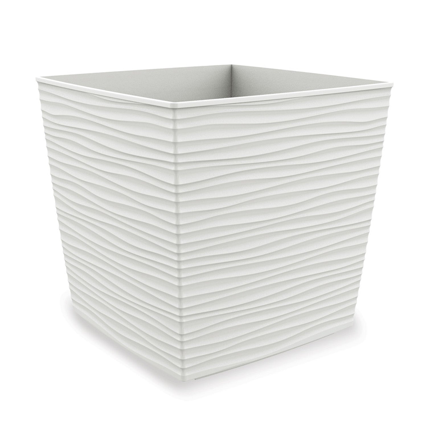 BLUMAX - Vaso Aurora Cube Bianco - h34,6x35x35 cm