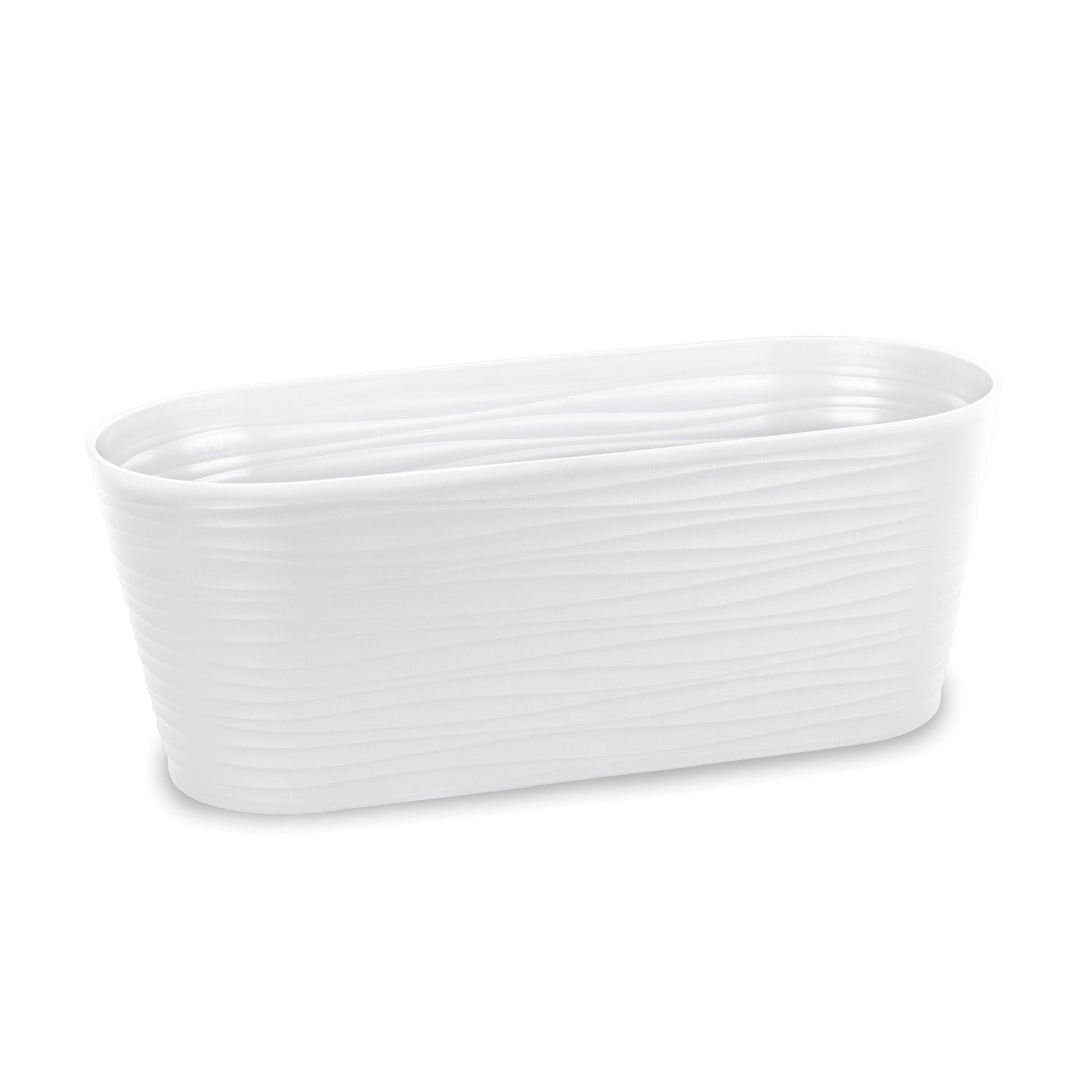 BLUMAX - Vaso Aurora Balcony Bianco - h18x48,5x20 cm