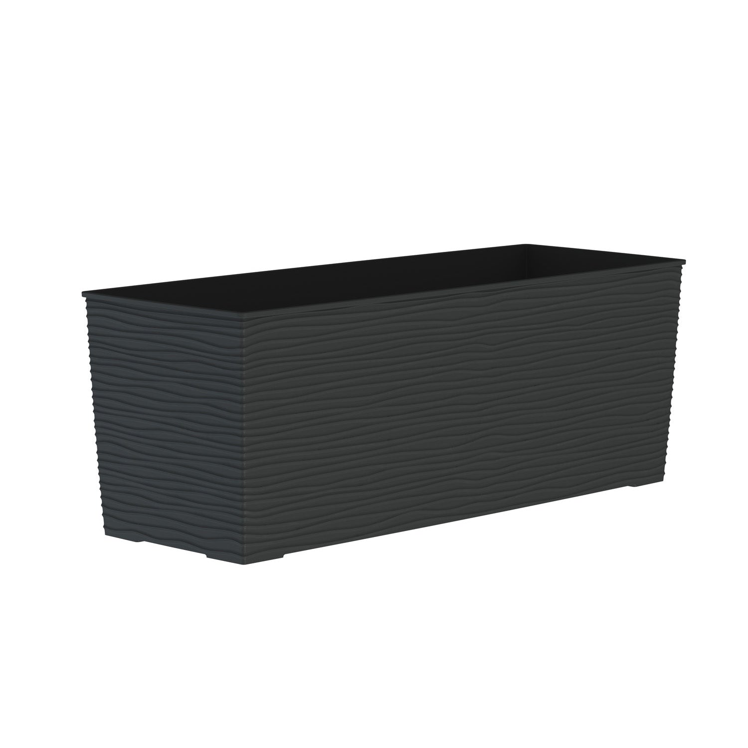 BLUMAX - Vaso Aurora Box Antracite - h29x80x30 cm