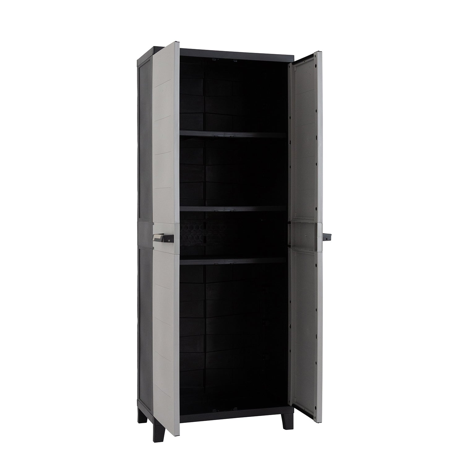 TOOMAX - Armadio Tuttopiani Prime Antracite Scuro/Grigio Tortora h172x66x40 cm