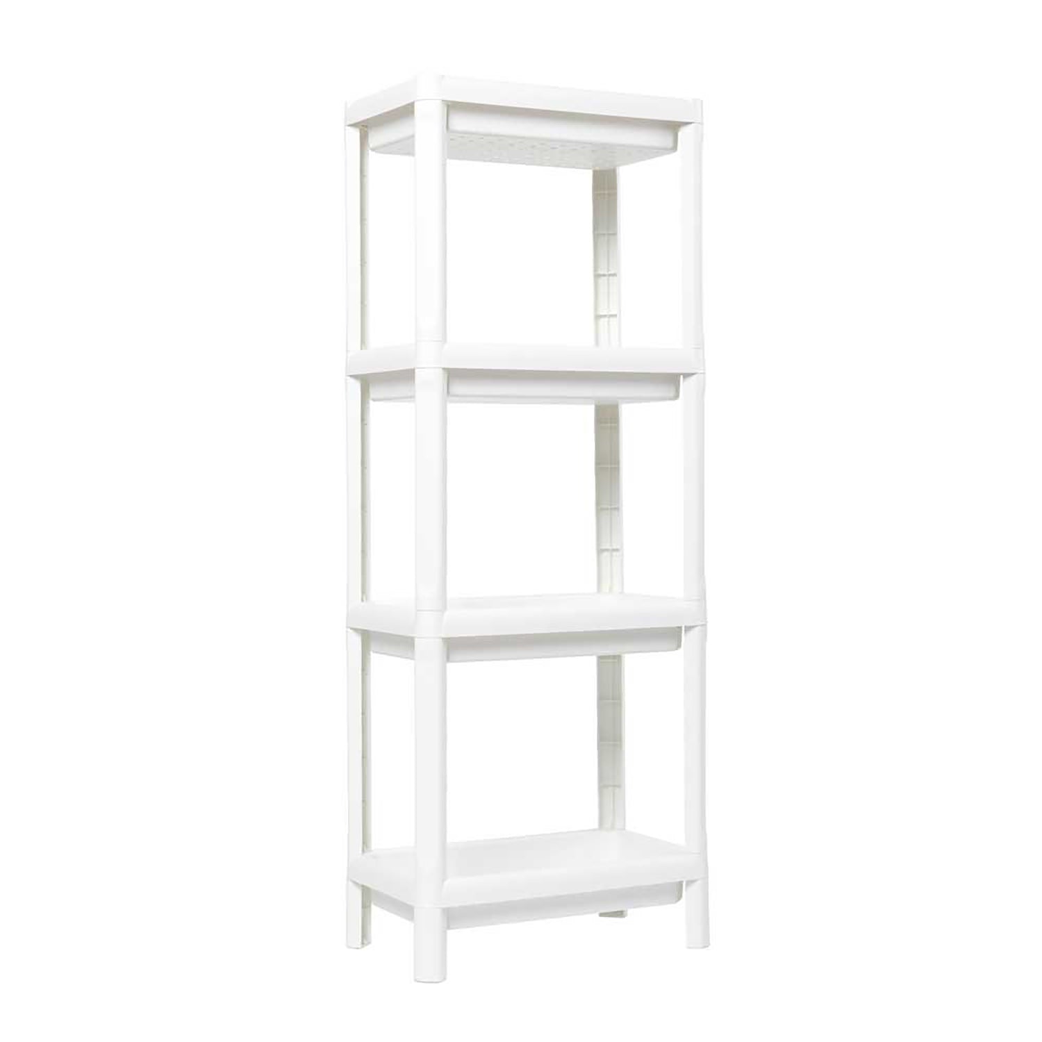 DEA HOME - Scaffale Multifunzione Linda Bianco - h100x38x23 cm