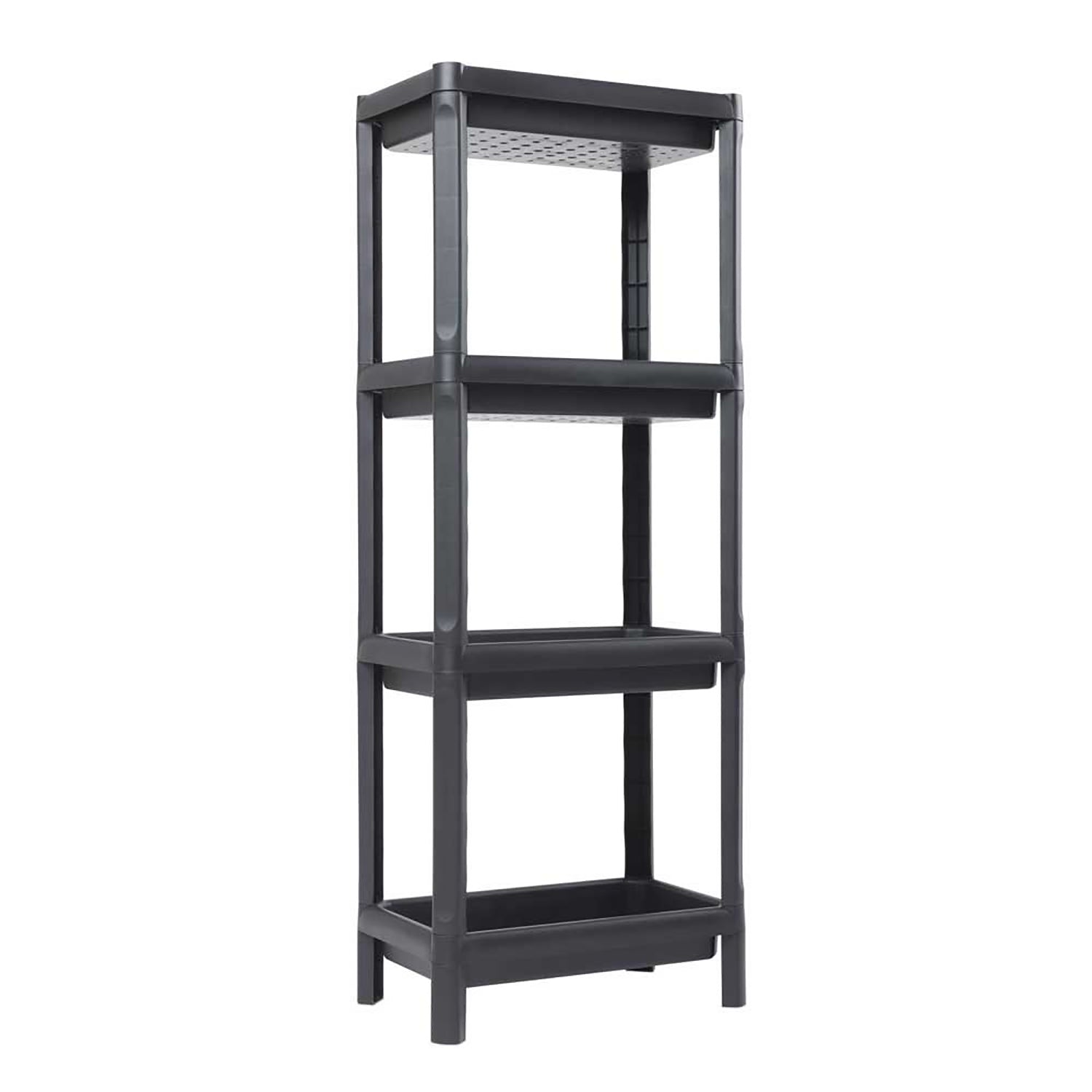 DEA HOME - Scaffale Multifunzione Linda Nero - h100x38x23 cm