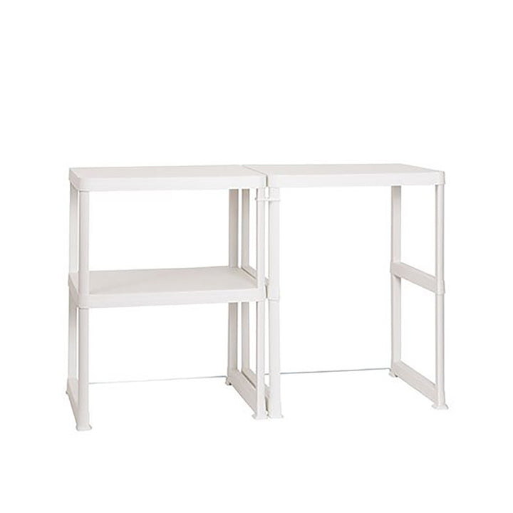 DEA HOME - Scaffale Lavanderia Wash & Store Laundry Modular Shelving Bianco - h93x148x93 cm