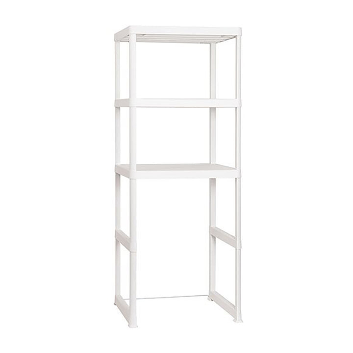 DEA HOME - Scaffale Lavanderia Wash & Store Laundry Shelving Bianco - h186x74x59 cm