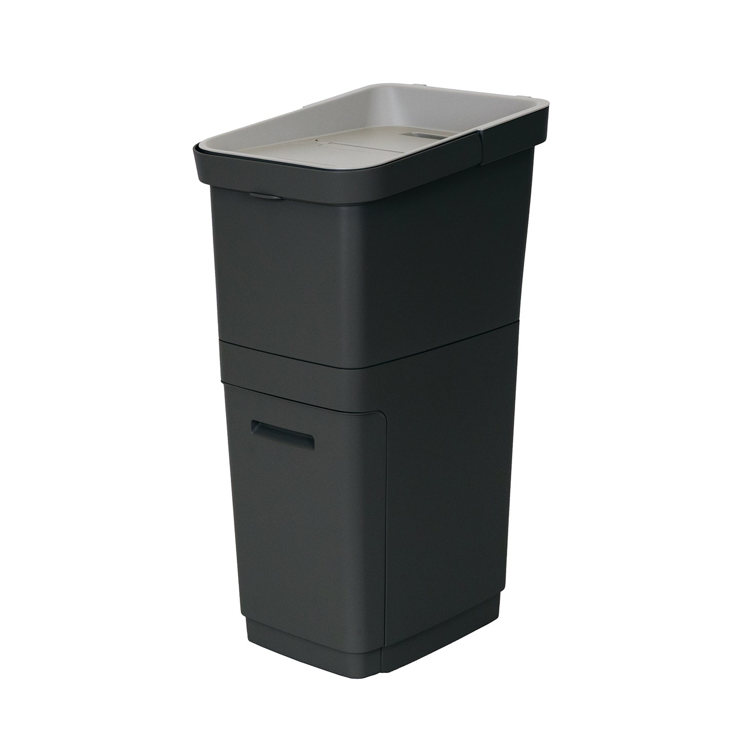 DEA HOME - Pattumiera Raccolta Differenziata Stoccolma Towerbin Antracite - h68x29x39,2 cm