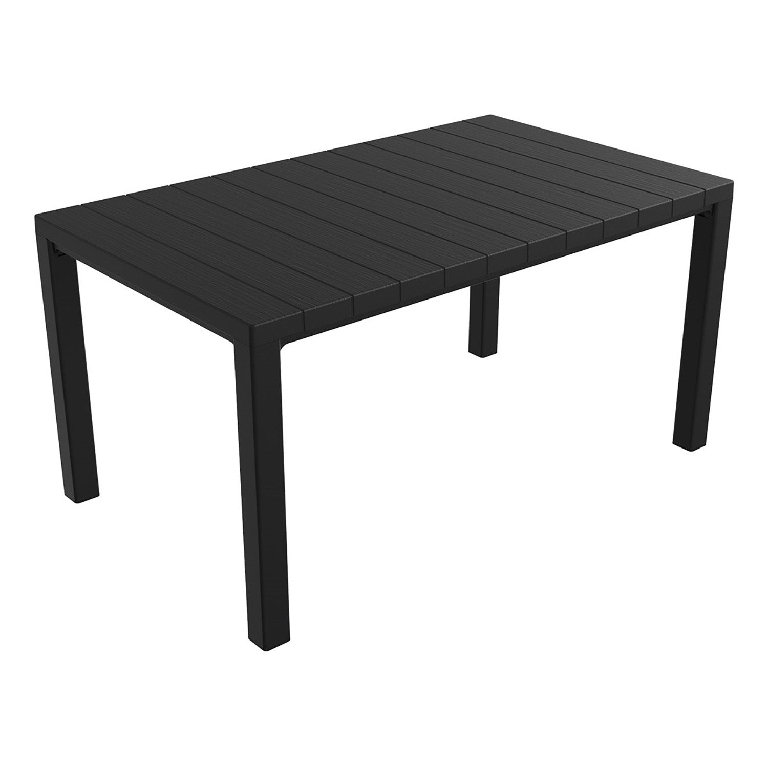 TOOMAX - Tavolo da giardino Davide Antracite - h74x147x88 cm