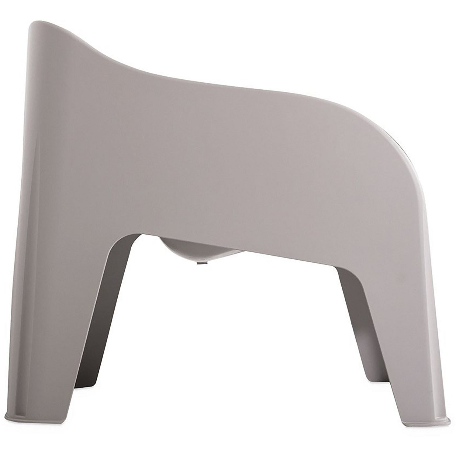 TOOMAX - Poltrona da esterno Petra Grigio talpa - h70x79x76,5 cm