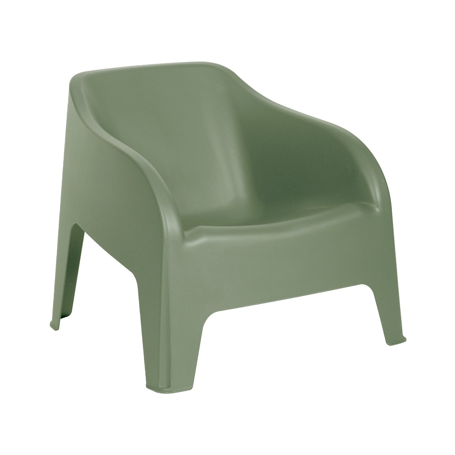 TOOMAX - Poltrona da Giardino Petra in Polipropilene Verde Salvia - h70x79x76,5 cm