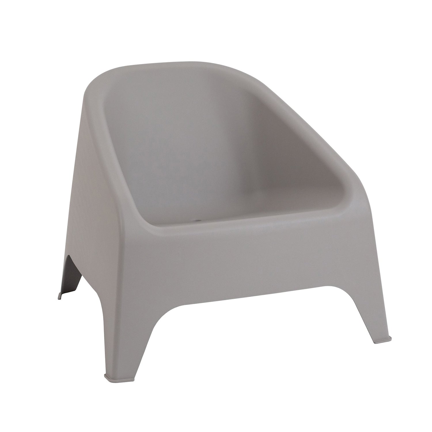 TOOMAX - Poltrona Matera Grigio Tortora - h67x75,5x78,5 cm