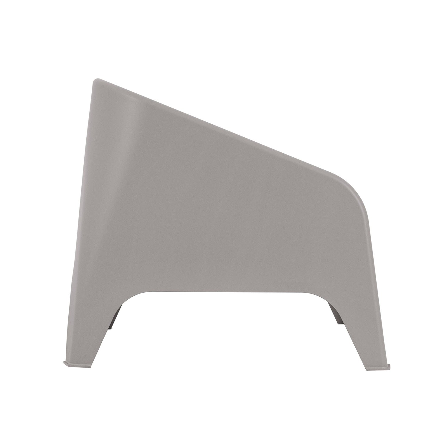 TOOMAX - Poltrona Matera Grigio Tortora - h67x75,5x78,5 cm