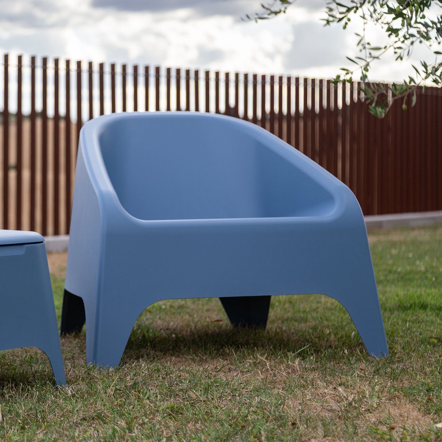 TOOMAX - Poltrona Matera Blu - h67x75,5x78,5 cm