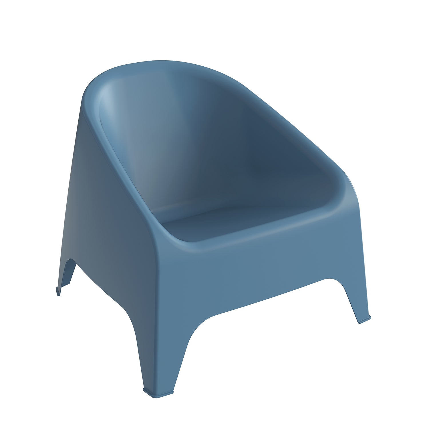 TOOMAX - Sedia Matera Blu Oceano - h67x75,5x78,5 cm