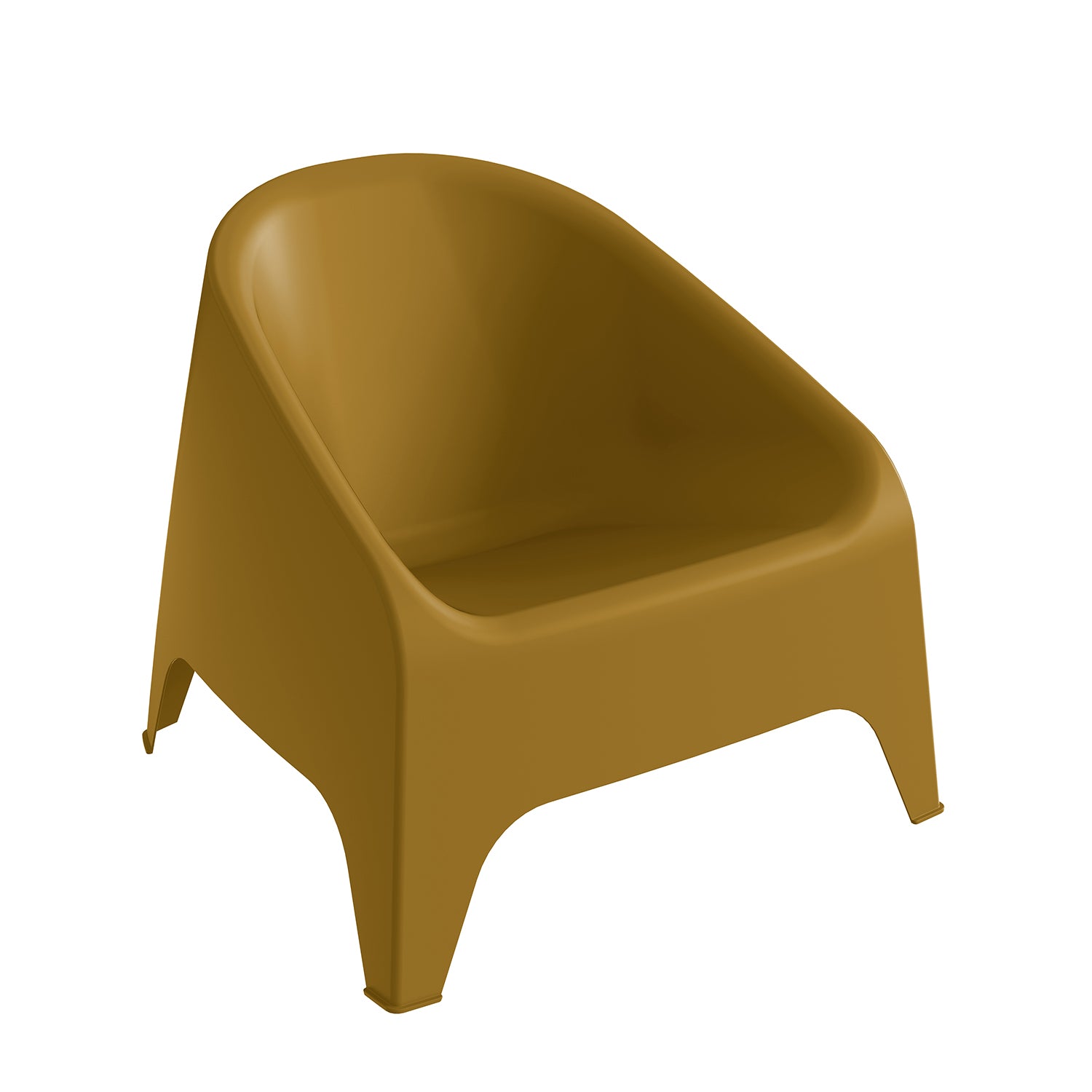 TOOMAX - Sedia Matera Giallo Ocra - h67x75,5x78,5 cm