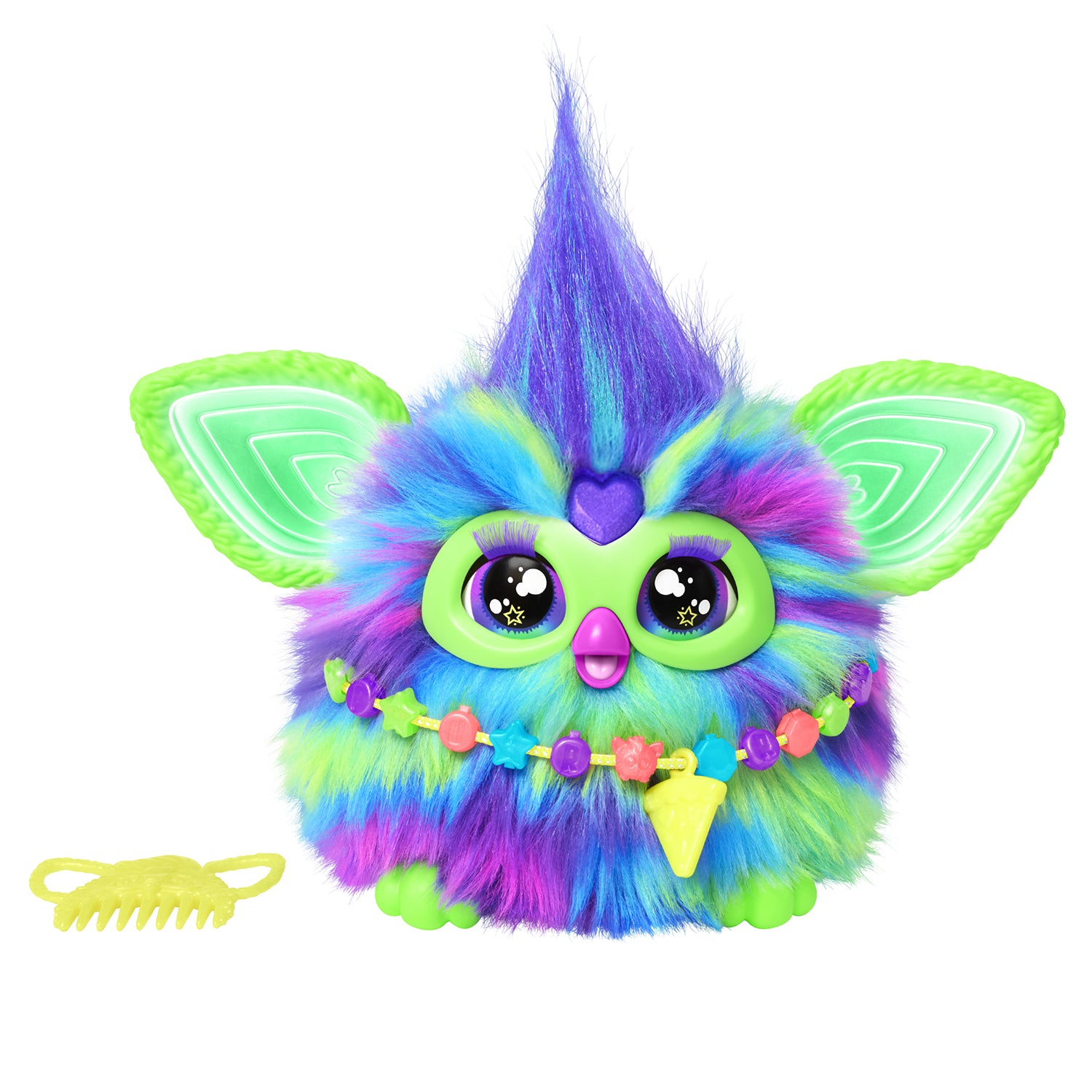 HASBRO - Furby Galaxy Interattivo Peluche Luminoso con Oltre 600 Reazioni