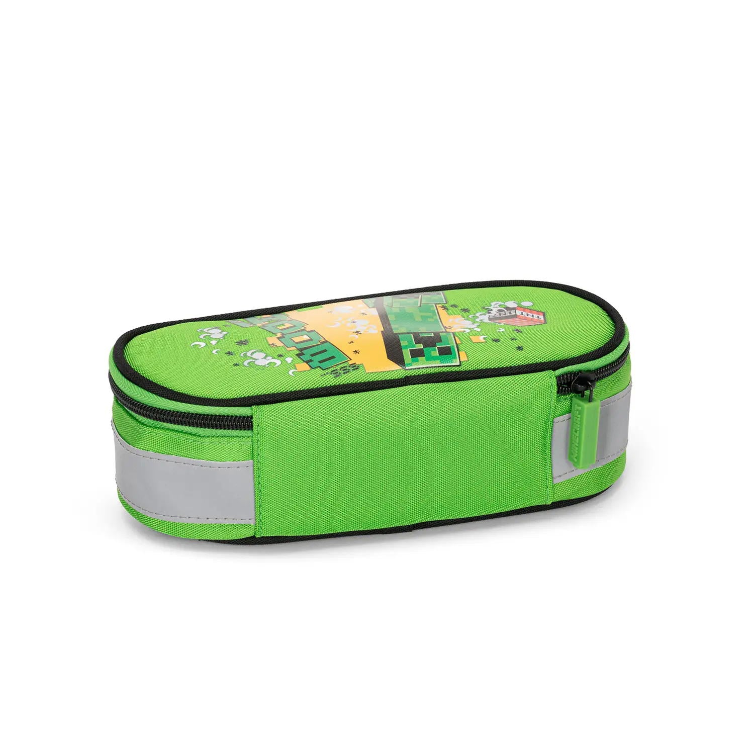 FC PANINI - Astuccio Ovale Minecraft Verde