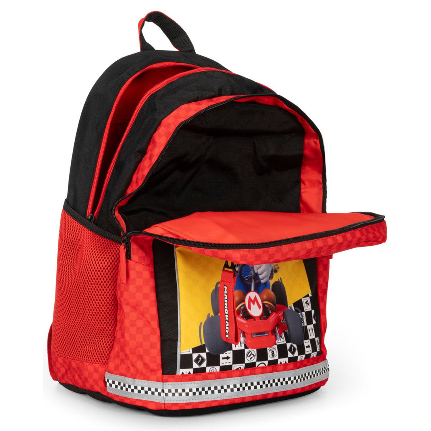 FC PANINI - Zaino Mario kart Nero/Rosso/Giallo