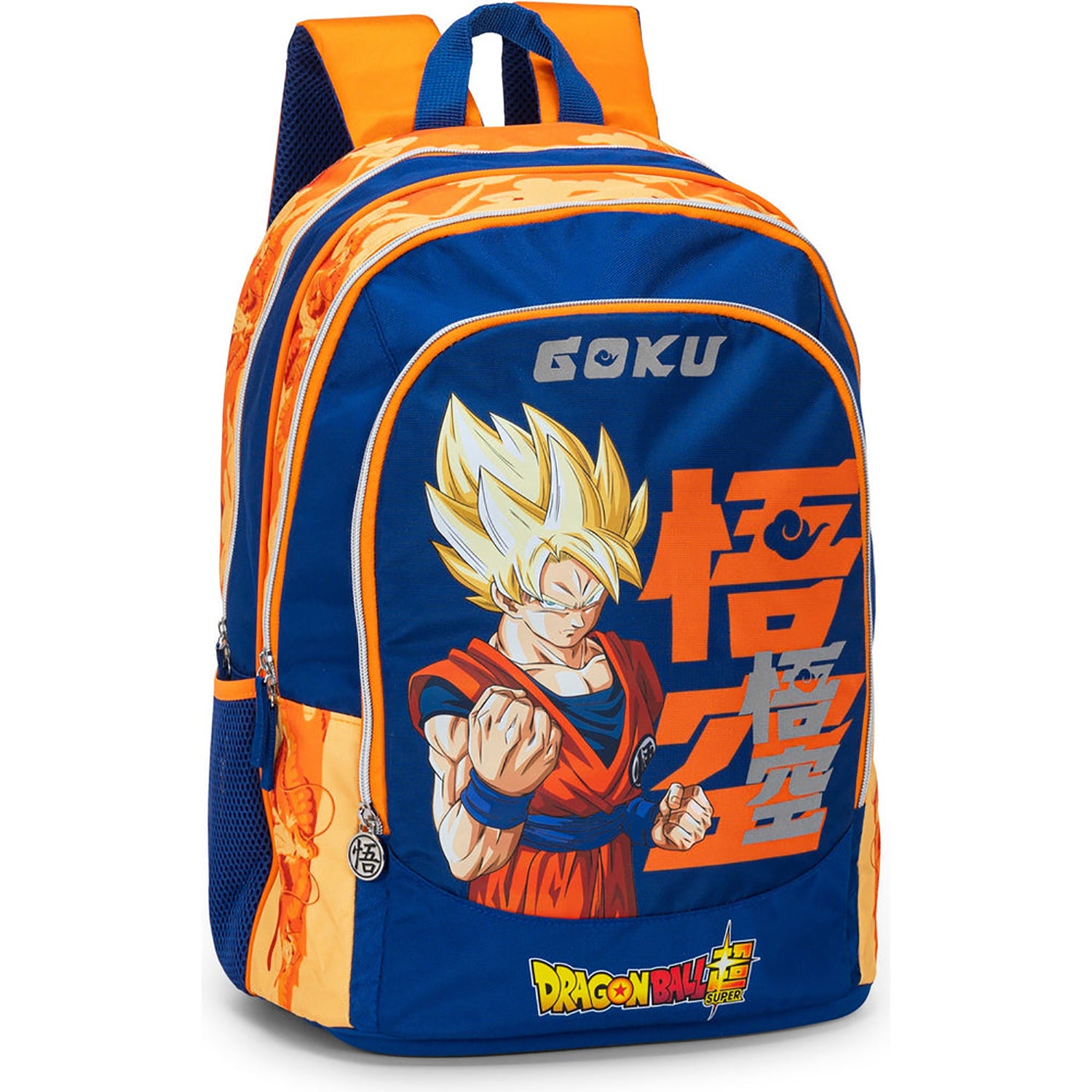 FC PANINI - Zaino Organizzato Dragon Ball Blu/Arancione