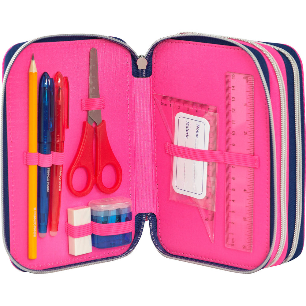 FC PANINI - Astuccio Tokidoki 3 Zip Blu